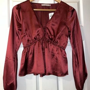 Abercrombie & Fitch Satin Top